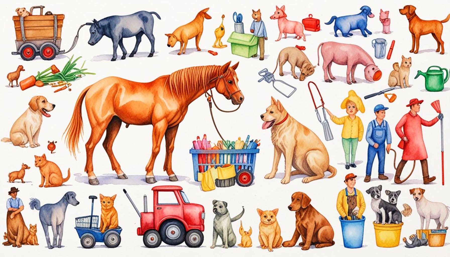 Pet vs Working Animals Key Care  Responsibility Differences